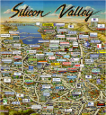 silicon valley map